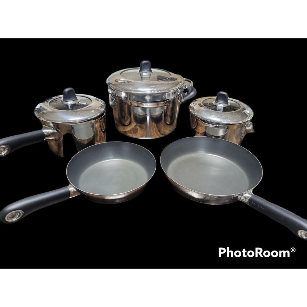 Revearware SM D03 Pot And Pans 9pc Set Profesional Grade.